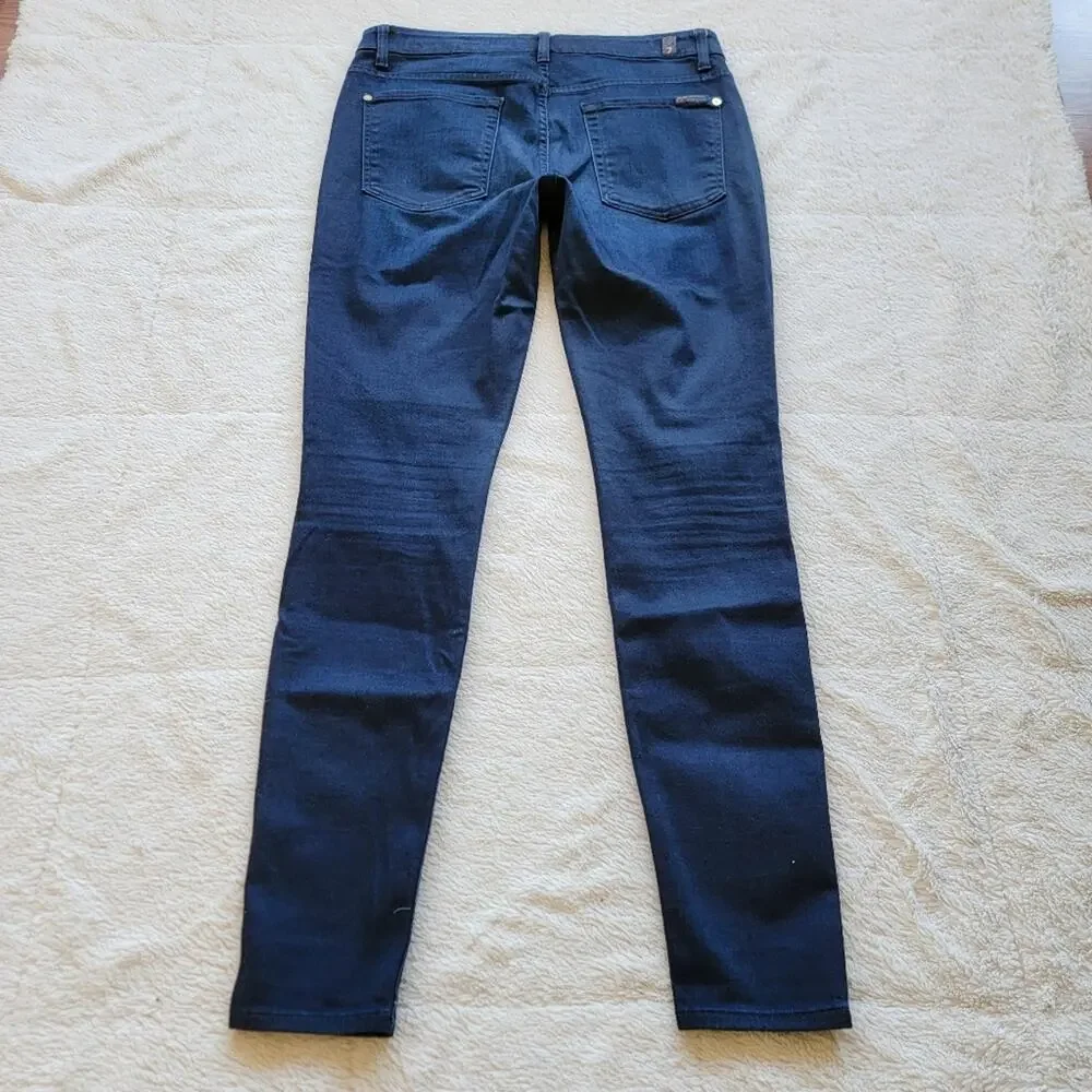 7‎ For All Mankind The High Waist Skinny Leg Jeans